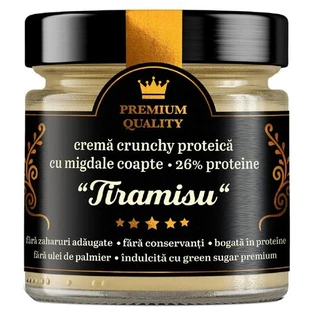 Crème protéinée croquante aux amandes « Tiramisu », 250 g, Remedia Laboratories