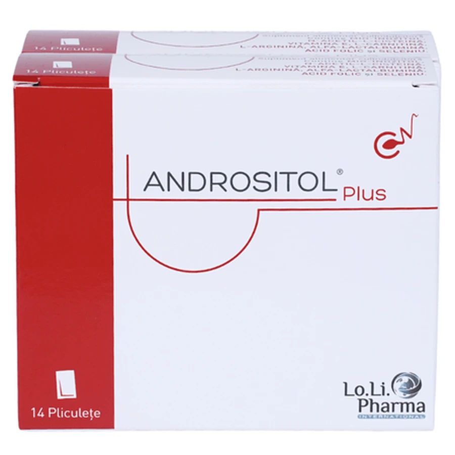 Andrositol Plus Pack, 2 x 14 sachets, Lo Li Pharma