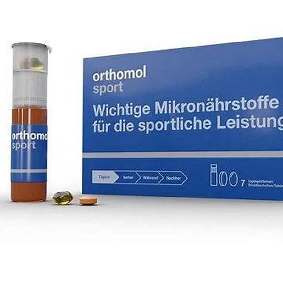 Orthomol Sport Drink Packets/Tablets/Capsules – 7-Day Supply