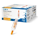 Lancetas de seguridad FORA 28 g – 200 unidades