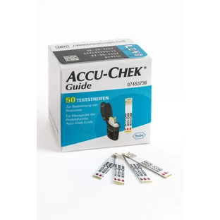 Strisce reattive per la misurazione della glicemia ACCU-CHEK® Guide – confezione da 50 pezzi