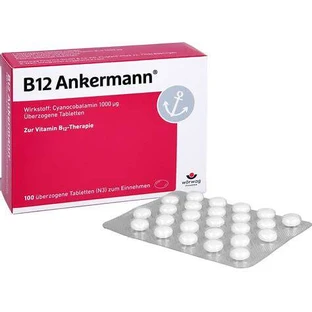B12 Ankermann® 1.000 µg, 100 omhulde tabletten (N3)