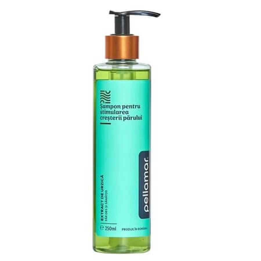 Beauty Hair Deluxe Nettle Extract Shampoo for Hair Growth, 250 ml, Pellamar