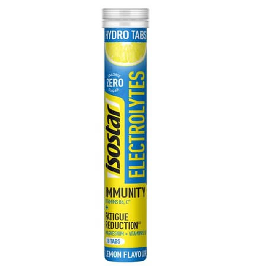 Lemon-Flavored Electrolytes, 90 g, Isostar