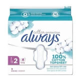 Discos de algodón «Ultra Cotton Protection», tamaño 2, paquete de 9, Always