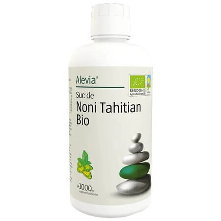 Jus de noni de Tahiti bio, 1 000 ml, Alevia