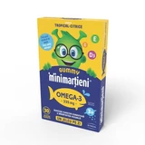 Minimartian Gummy Omega Gummies, 30 Gummibärchen