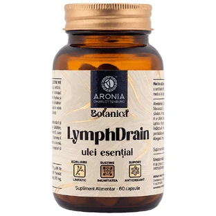 Lymph Drain — capsules met 6 etherische oliën voor momenten waarop je last hebt van vochtophoping, je lichaam futloos aanvoelt en je benen zwaar aanvoelen | Botanica