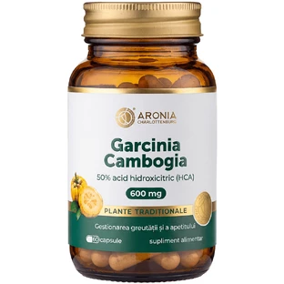 Garcinia Cambogia 600 mg — 60 capsules met een extract gestandaardiseerd op minimaal 50% HCA, ter regulering van de eetlust en ter ondersteuning van de stofwisseling | Traditionele kruiden