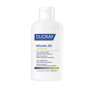 Shampoing antipelliculaire Kelual DS Sebocontrol pour cuirs chevelus gras, 100 ml, Ducray