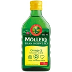 Noorse visolie, 250 ml + omega-3-visolie, 250 ml 