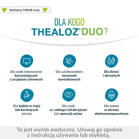 Thealoz Duo Eye Drops, 4x10 ml, Thea
