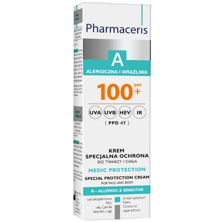  Pharmaceris A Medic Protection SPF 100+, 2x75 ml, Dr Irena Eris: ceny i cechy