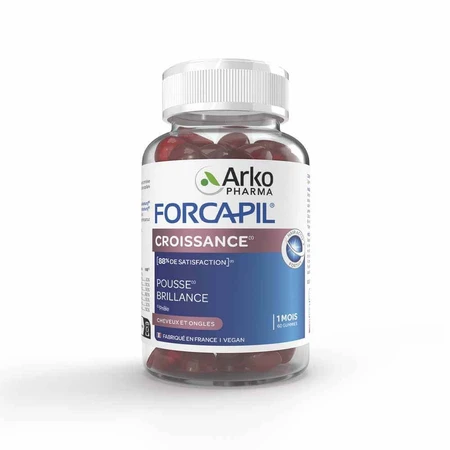 Arkopharma Forcapil Crescita Cheveux et Ongles 2x60 Gummy Snoepjes