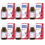 Imunoglukan P4H Plus, syrup for children over 3 years and adults, 6x100 ml