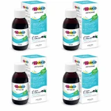 Pediakid Blackcurrant Flavored Syrup Nervosite 4x125 ml 
