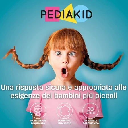 Pediakid Blackcurrant Flavored Syrup Nervosite 4x125 ml 
