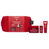 Pack promocional de Apivita: Crema ligera Beevine Elixir de 50 ml, sérum GRATIS de 10 ml y crema para ojos y labios de 5 ml