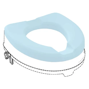 Mobiak Soft toiletverhogingskussen, 1,3 cm, 0805523