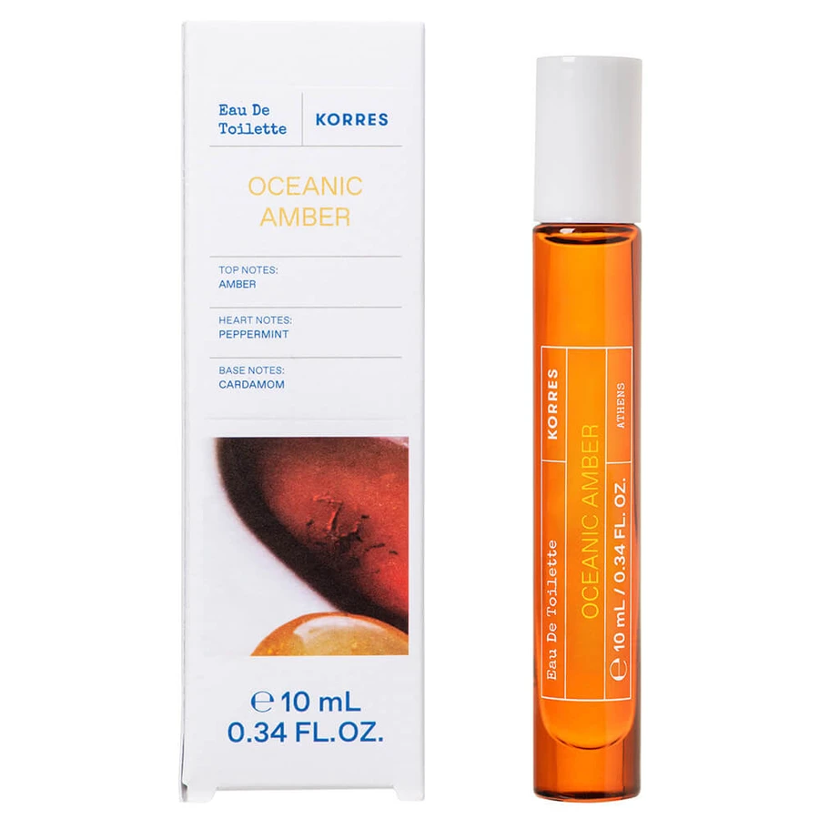 Korres Eau de Toilette Oceanic Amber Men's Fragrance 10 ml