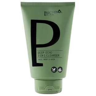 Panthenol Extra Deep Eco 3-in-1 reinigingsmiddel voor gezicht, lichaam en haar, 200 ml