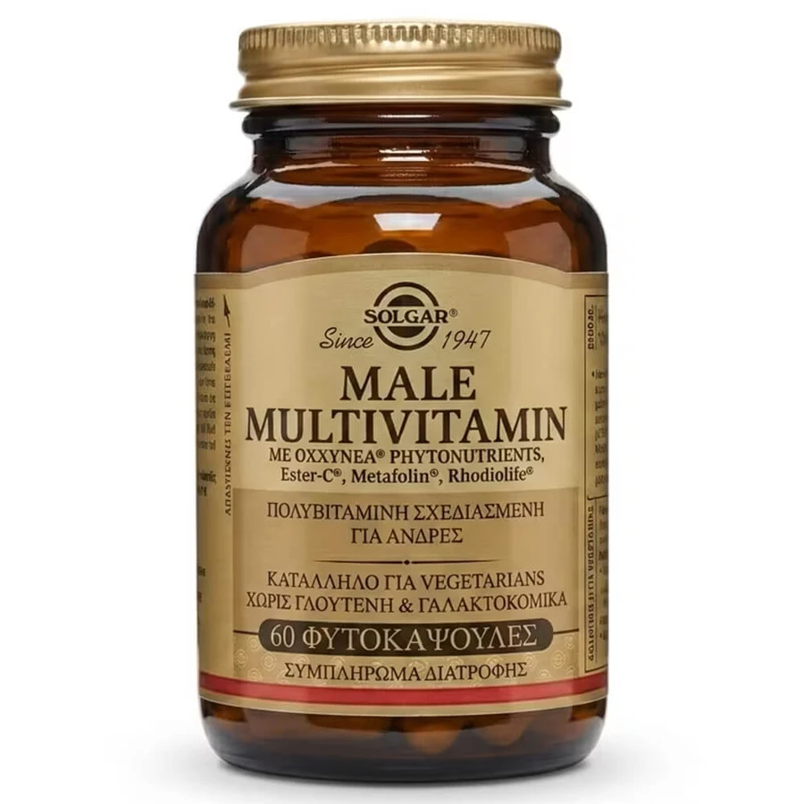 Solgar Multivitamin für Männer, 60 vegetarische Kapseln