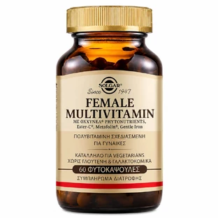 Solgar Female Multivitamin 60 Vegetarian Capsules