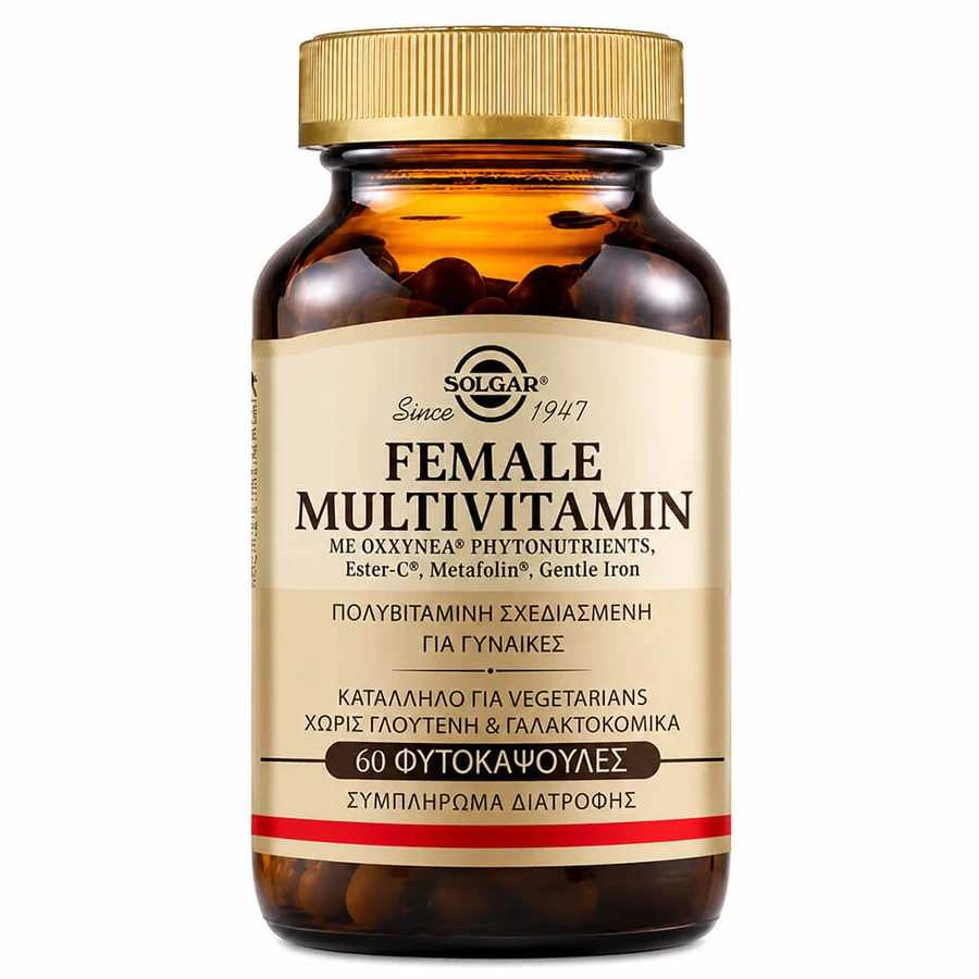 Solgar Female Multivitamin 60 Vegetarian Capsules