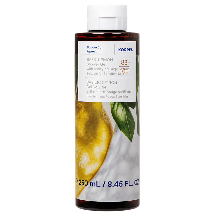 Korres Basil & Lemon Shower Gel 250 ml