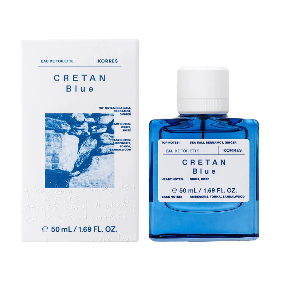 Korres Eau de Toilette Cretan Blue Unisex-parfum 50 ml