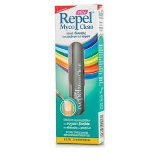 UNI-PHARMA Repel Myco Clean Pen pour le traitement des mycoses des ongles, 3 ml