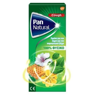 PAN NATURAL Syrup for Dry and Productive Coughs 95 ml