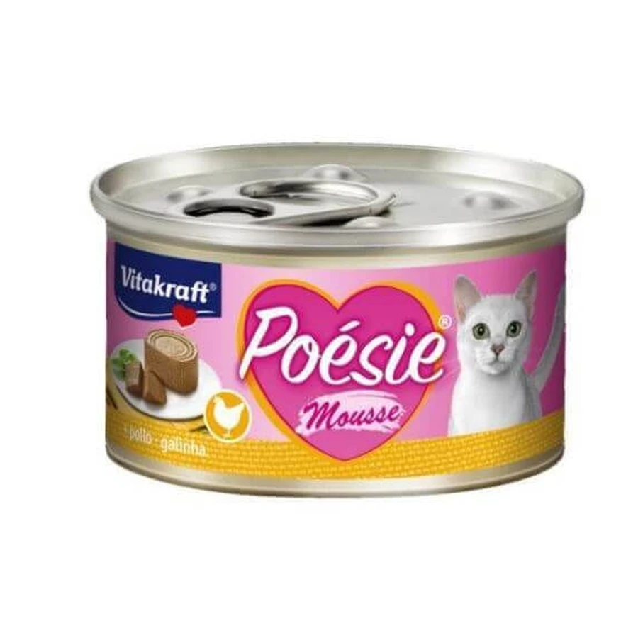 Vitakraft Poesie Canned Chicken Mousse, 85 g