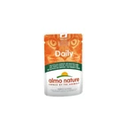 ALMO NATURE Daily Cat, Veal and Lamb, wet cat food pouches (in sauce), 70g