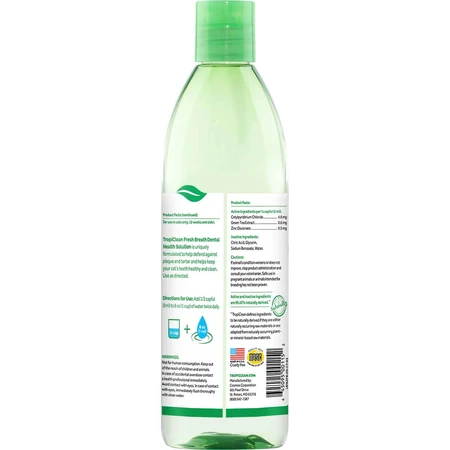 TropiClean Oral Care Water Additive for Cats, 473 ml