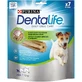 PURINA Dentalife Adult Small, golosinas para perros de razas pequeñas, barritas, 7 unidades