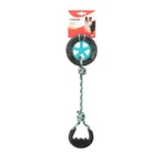 CAMON, giocattolo per cani in corda taglia M-XL, attività fisica, gomma, blu e nero, 44 cm, 1 pezzo