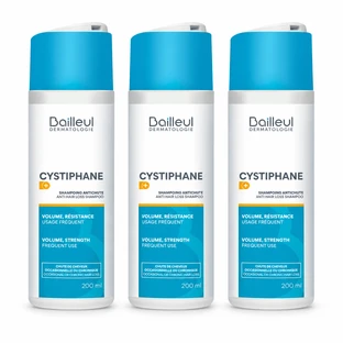 Bailleul Biorga Cystiphane Anti-Fall Shampoo 3x200ml