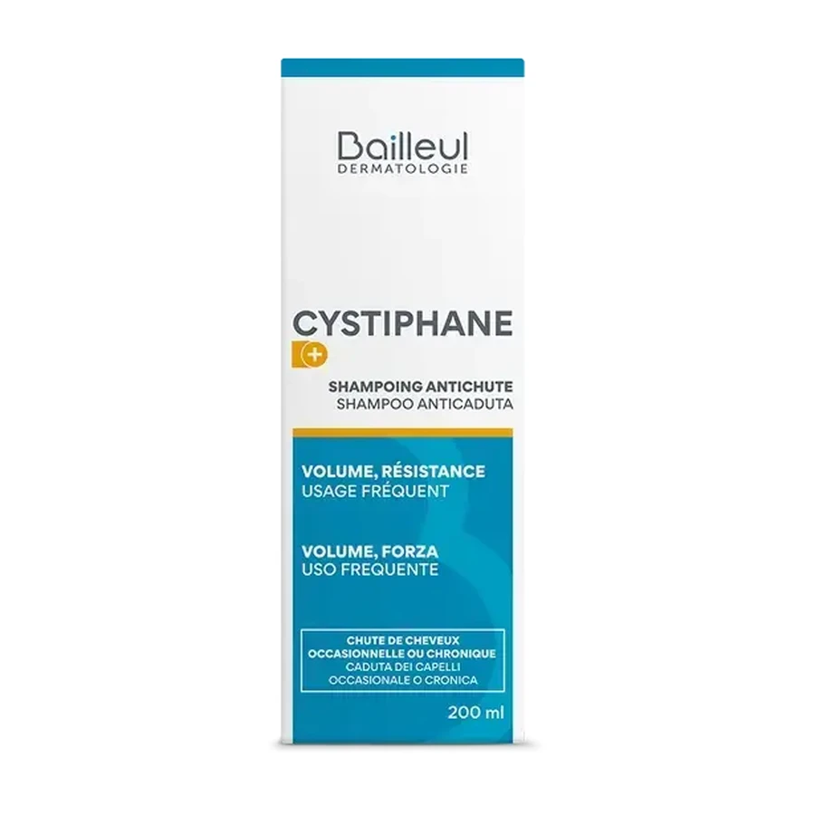 Biorga Cystiphane Șampon anticădere, 3x200 ml, Bailleul 