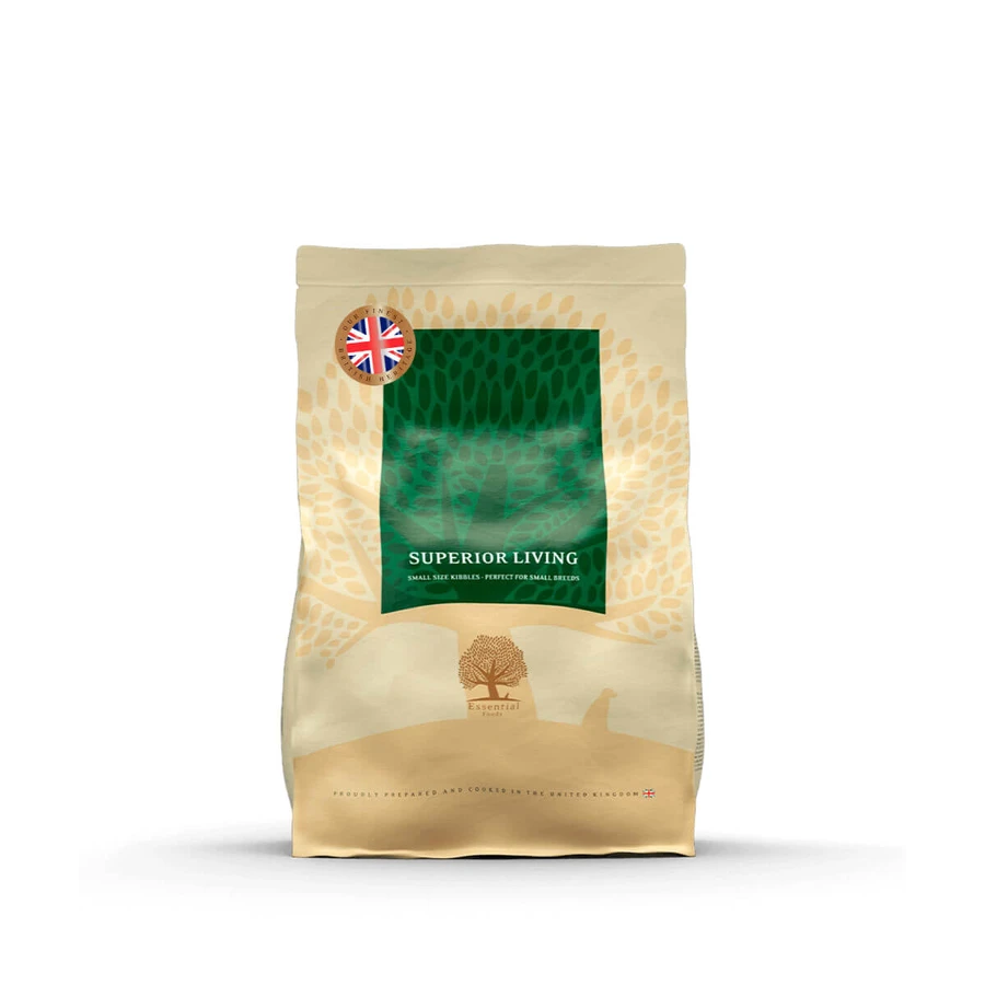 ESSENTIAL Superior Living, XS-S, Chicken and Duck, Grain-Free Dry Dog Food, 2.5 kg