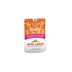 ALMO NATURE Daily Cat, Tuna and Salmon, Wet Cat Food Pouches (in sauce), 70g