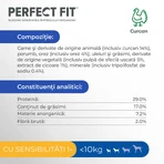 PERFECT FIT Sensitive 1+, XS-S, Turkije, droogvoer voor honden, spijsvertering, 1,4 kg