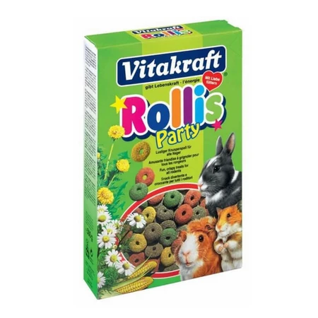 Vitakraft Rollis Party Snack per roditori, 500 g