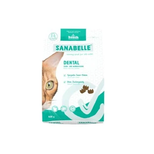 SANABELLE Dental, volaille, croquettes pour chat, pour dents sensibles, 400 g
