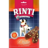 RINTI Chicko Plus, XS-XL, Pollo e Formaggio, bustine di snack per cani senza cereali, disidratati, 80 g