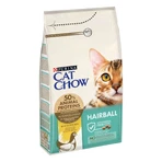PURINA Cat Chow Hairball Control, pollo, pienso seco para gatos, ayuda a reducir las bolas de pelo, 1,5 kg