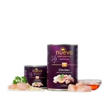 NUEVO Chicken, Rice, and Salmon Oil, wet food for junior cats (pate), 400g