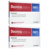 Diosmin 1000 mg Forte+, 2 x 30 tabletten, ALG Pharma