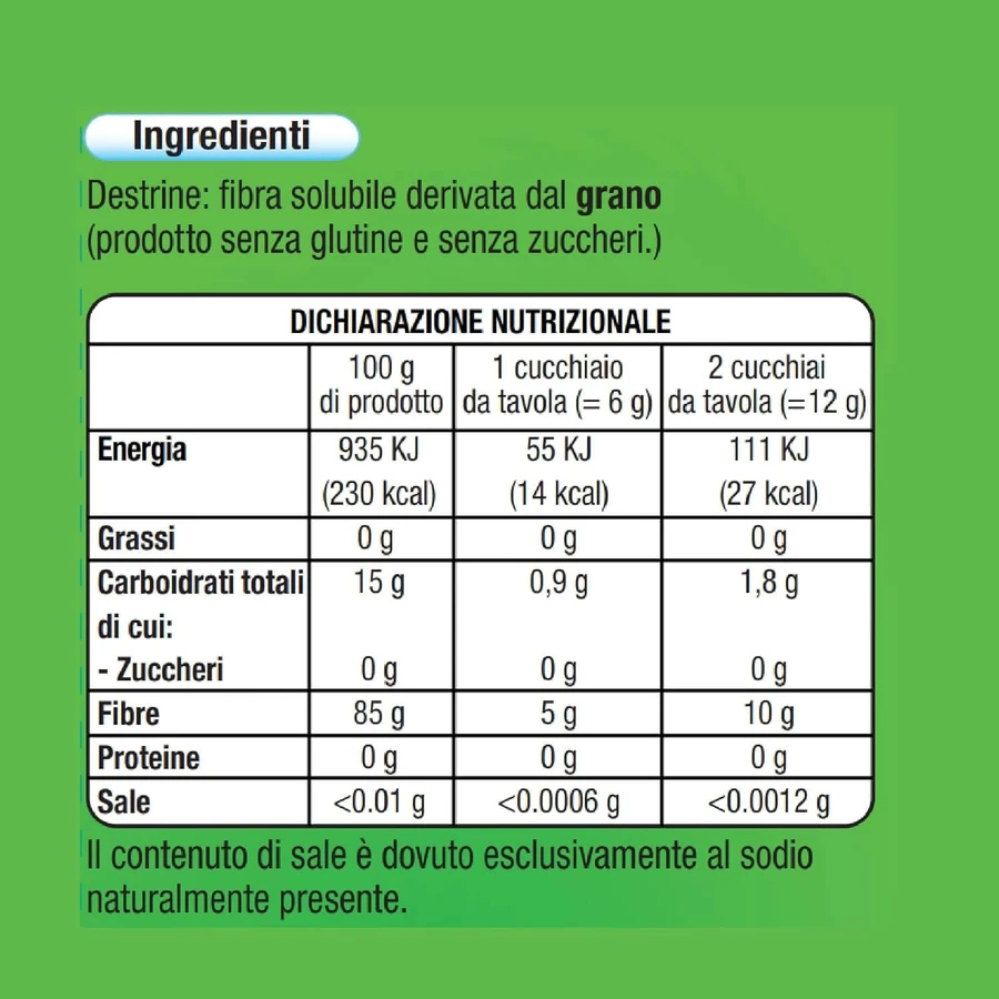 Benefibra (Benefiber) en polvo, 2 x 155 g