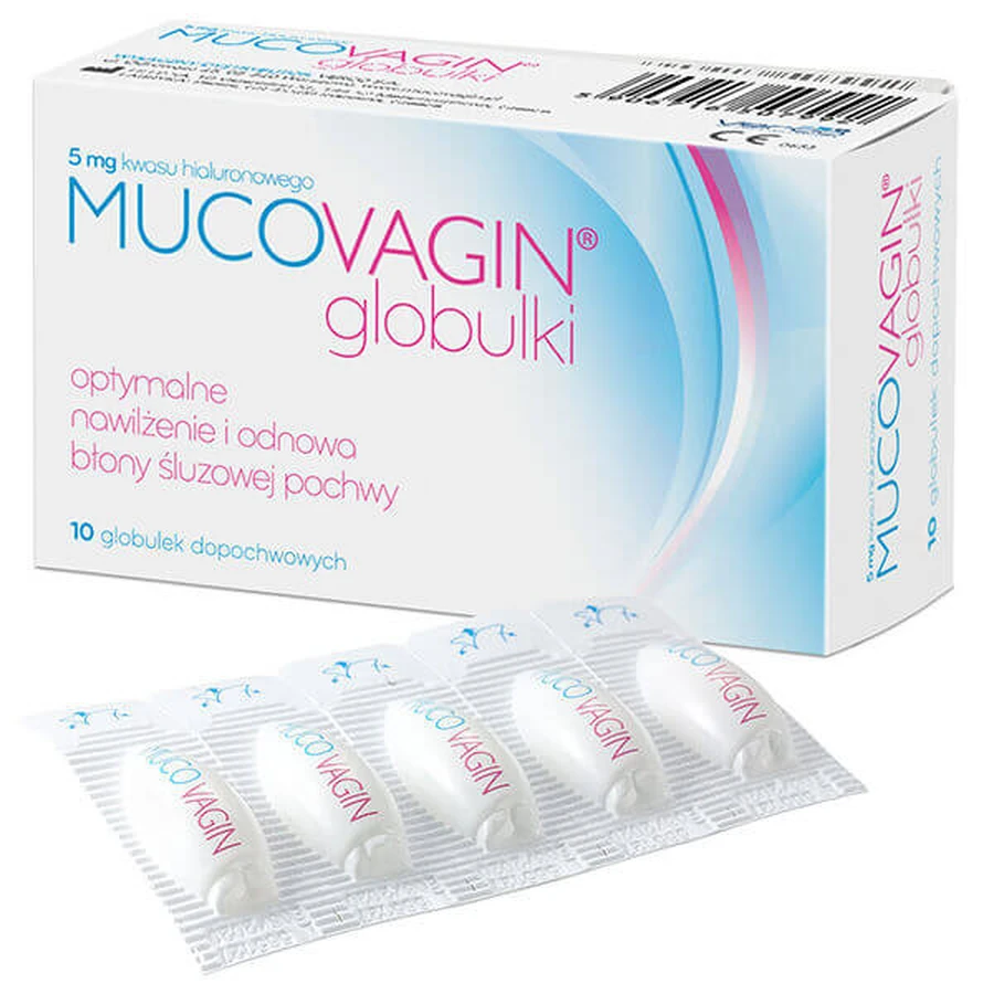Mucovagin, vaginal pessaries, 3 x 10 pieces